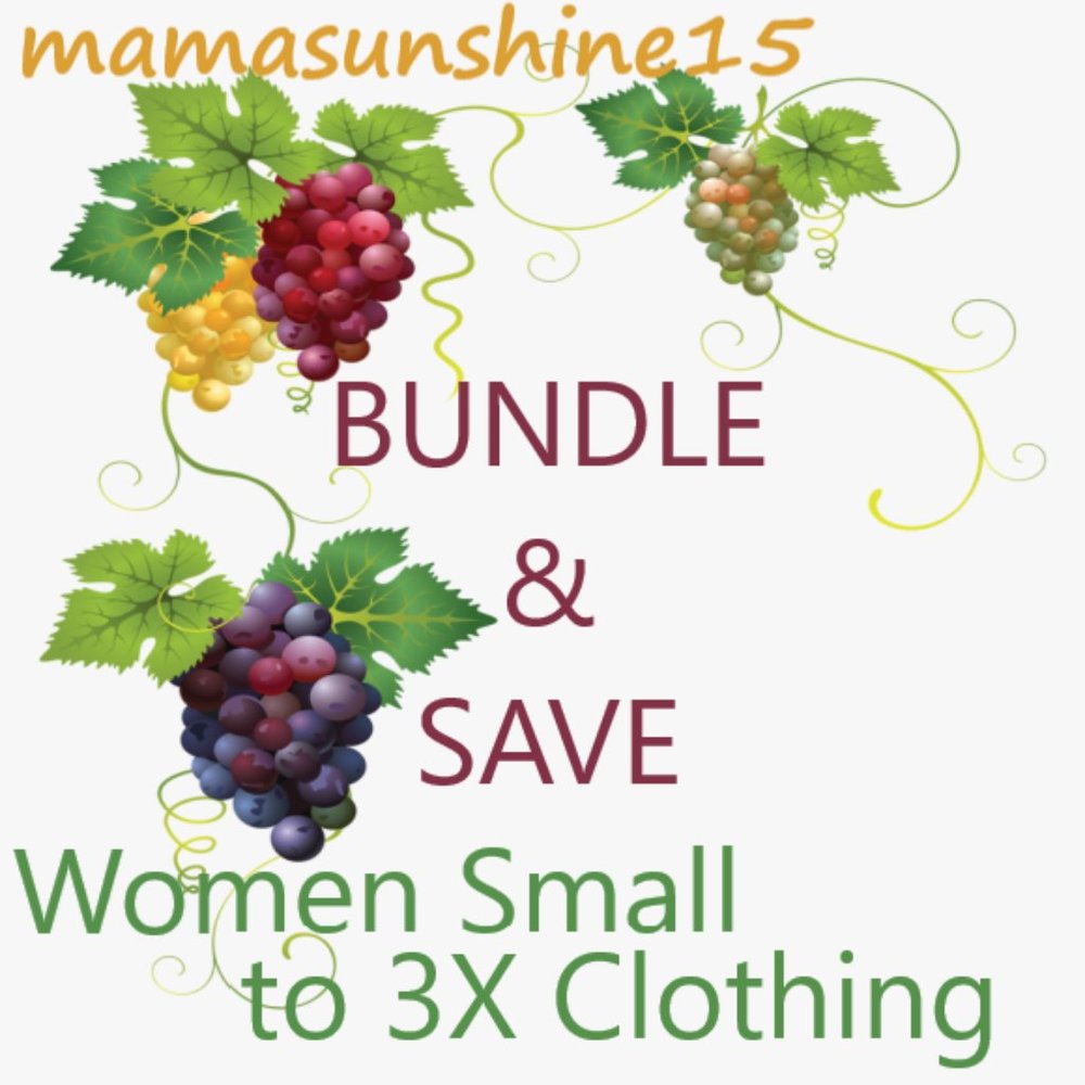 BUNDLE DEALS WOMEN'S Clothing- Small Medium Plus Size Vintage New With Tags